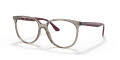 Ray-Ban RB4378V Transparent Grey (8083) Eyeglasses - Color Image