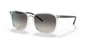 Ray-Ban RB4387 Transparent / Grey Gradient (647711) Sunglasses - Color Image