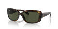 Ray-Ban RB4389 Havana / Green  Lens (710-31) Sunglasses - Color Image