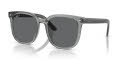 Ray-Ban RB4401D Transparent Grey / Dark Grey (659981) Sunglasses - Color Image