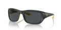 Ray-Ban RB4405M - Scuderia Ferrari Collection Grey On Yellow/Dark Grey (F62487) Sunglasses - Color Image