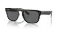 Ray-Ban RB4407 Black & Light Grey & Transparent Grey - Dark Grey (673381) Sunglasses - Color Image