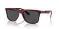 Ray-Ban RB4413M Dark Red - Dark Grey Lens (F68587) Sunglasses - Color Image