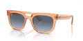 Ray-Ban RB4426 Transparent Orange / Blue/Grey (66868F) Sunglasses - Color Image