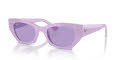 Ray-Ban RB4430 Lilac/Violet (67581A) Sunglasses - Color Image