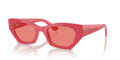 Ray-Ban RB4430 Red Cherry/Pink (676084) Sunglasses - Color Image
