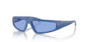 Ray-Ban RB4432 Electric Blue/Blue (676180) Sunglasses - Color Image