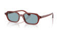 Ray-Ban RB4455 Rosty Brown/Blue (680980) Sunglasses - Color Image