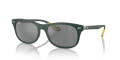 Ray-Ban RB4607M - Scuderia Ferrari Collection Green/Grey (F6996G) Sunglasses - Color Image
