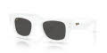 Ray-Ban RB4940 - WAYFARER PUFFER White/Ultra Black (671/87) Sunglasses - Color Image