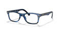 Ray-Ban RB5228 Striped Blue (8053) Eyeglasses - Color Image