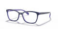 Ray-Ban RB5362 Top Blue-Lt Blue-Transp (5776) Eyeglasses - Color Image