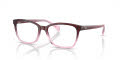 Ray-Ban RB5362 Red & Pink (8311) Eyeglasses - Color Image
