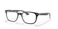 Ray-Ban RB5375 Top Black On Transparent (2034) Eyeglasses - Color Image
