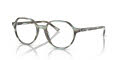 Ray-Ban RB5395 Striped Green (8356) Eyeglasses - Color Image
