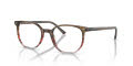 Ray-Ban RB5397 - Elliot Optics Striped Brown & Red (8251) Eyeglasses - Color Image