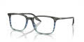 Ray-Ban RB5421 Striped Grey & Blue (8254) Eyeglasses - Color Image