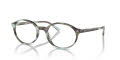 Ray-Ban RB5429 Striped Green (8356) Eyeglasses - Color Image