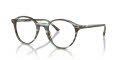 Ray-Ban RB5430 Striped Green (8356) Eyeglasses - Color Image