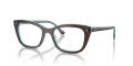 Ray-Ban RB5433 Brown On Transparent Blue (8366) Eyeglasses - Color Image