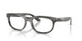 Ray-Ban RB5489 Striped-Gray (8400) Eyeglasses - Color Image
