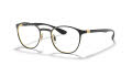Ray-Ban RB6355 Gold On Top Matte Black (2994) Eyeglasses - Color Image