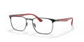 Ray-Ban RB6363 Black Top Matte Black (3018) Eyeglasses - Color Image