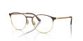 Ray-Ban RB6375 Havana On Gold (2917) Eyeglasses - Color Image