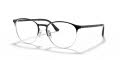 Ray-Ban RB6375 Silver On Top Black (2861) Eyeglasses - Color Image