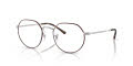 Ray-Ban RB6465 Jack Matte Havana On Matte Silver (3194) Eyeglasses - Color Image