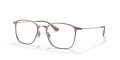 Ray-Ban RB6466 Beige On Copper (2973) Eyeglasses - Color Image