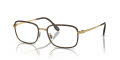 Ray-Ban RB6495 Havana On Gold (2945) Eyeglasses - Color Image