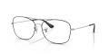 Ray-Ban RB6499 Black On Silver (2983) Eyeglasses - Color Image