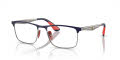 Ray-Ban RB6516M - Scuderia Ferrari Collection Blue On Gunmetal (F086) Eyeglasses - Color Image