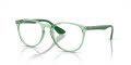 Ray-Ban RB7046 Transparent Green (8340) Eyeglasses - Color Image