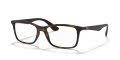 Ray-Ban RB7047 Havana (5573) Eyeglasses - Color Image