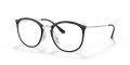 Ray-Ban RB7140 Transparent On Top Black (5852) Eyeglasses - Color Image