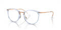 Ray-Ban RB7140 Transparent Light Blue (8336) Eyeglasses - Color Image