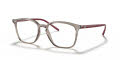 Ray-Ban RB7185 Transparent Grey (8083) Eyeglasses - Color Image