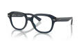 Ray-Ban RB7215 Erik Optics Opal Dark Blue (8256) Eyeglasses - Color Image