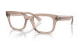 Ray-Ban RB7217 Chad Optics Bio-Based Transparent Light Brown (8317) Eyeglasses - Color Image
