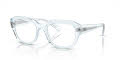 Ray-Ban RB7225 Transparent Light Blue (8319) Eyeglasses - Color Image