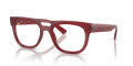 Ray-Ban RB7226 Transparent Red (8265) Eyeglasses - Color Image