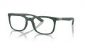 Ray-Ban RB7230 Sand Green (8062) Eyeglasses - Color Image