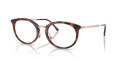 Ray-Ban RB7255 Striped Havana (5687) Eyeglasses - Color Image