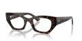 Ray-Ban RB7330 Havana (8320) Eyeglasses - Color Image