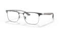Ray-Ban RB8421 Grey On Silver (3125) Eyeglasses - Color Image