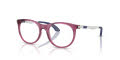 Ray-Ban Junior RB9082V Transparent Violet (7504) Eyeglasses - Color Image