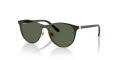 Ray-Ban RB9552S Black On Gold/Dark Green (294/71) Sunglasses - Color Image