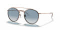 Ray-Ban RB3647N Copper / Clear Gradient Blue Lens (90683F) Sunglasses - Color Image